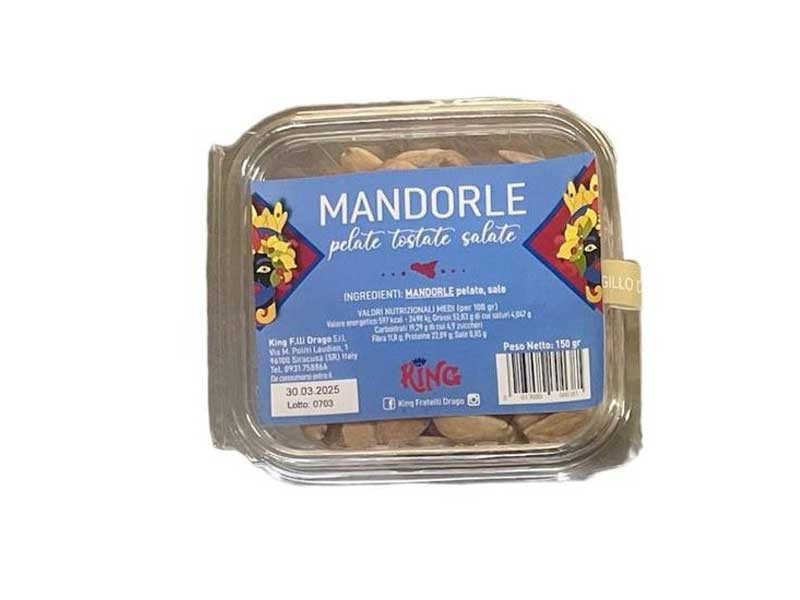 Mandorle Pelate Tostate Salate